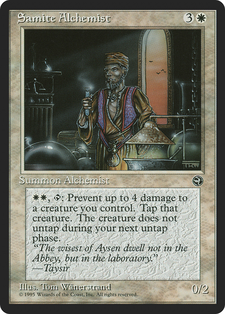 Samite Alchemist Card Image