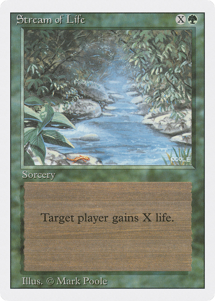 Stream of Life Card Image