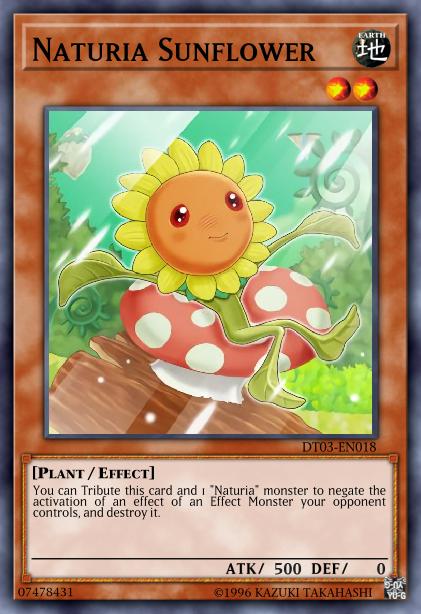 Naturia Sunflower Card Image