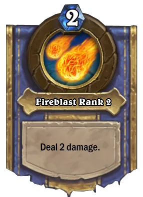 Fireblast Rank 2 Card Image