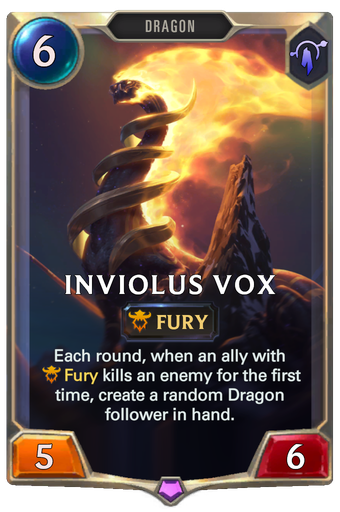 Inviolus Vox Card Image