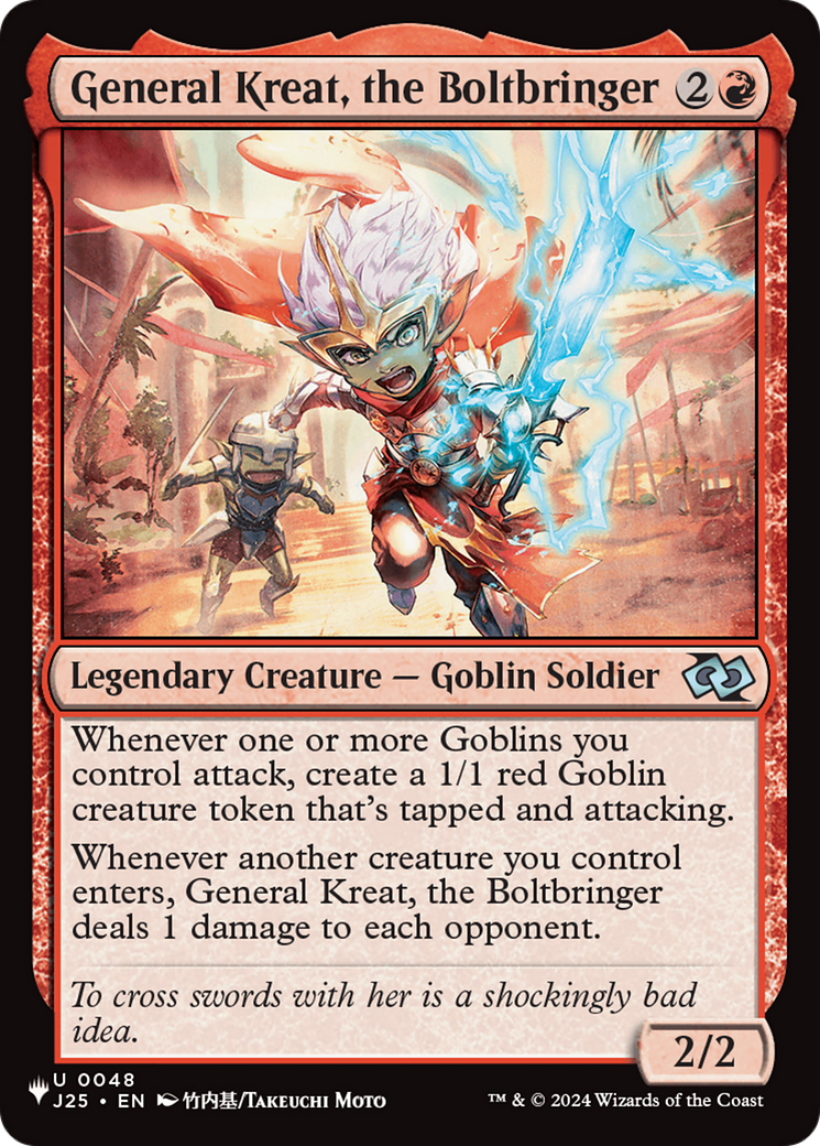 General Kreat, the Boltbringer Card Image