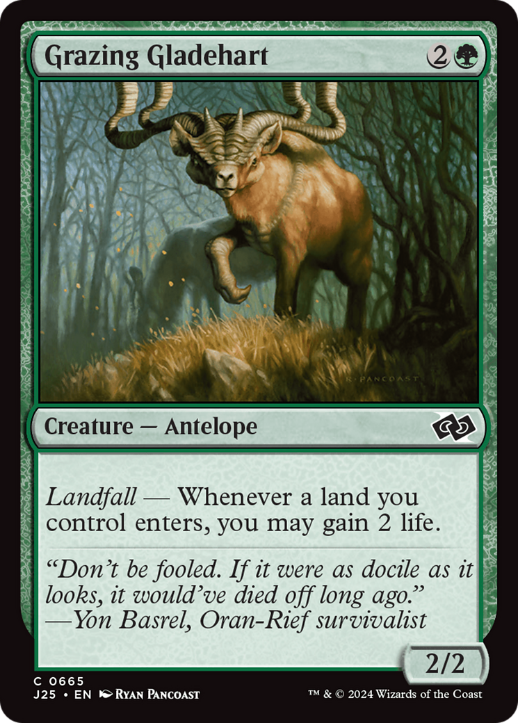 Grazing Gladehart Card Image