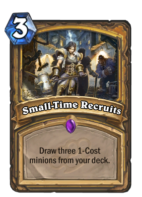 Small-Time Recruits Card Image