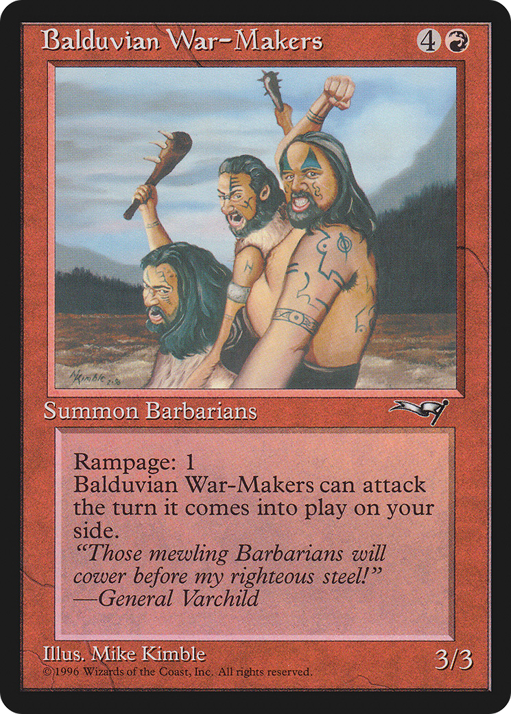 Balduvian War-Makers Card Image