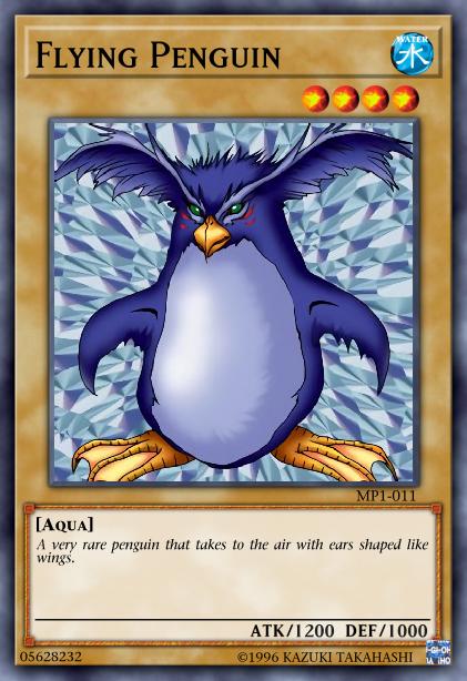 Flying Penguin Card Image