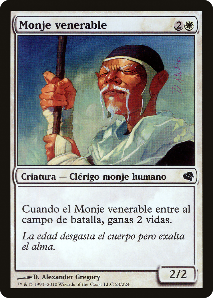 Venerable Monk Card Image