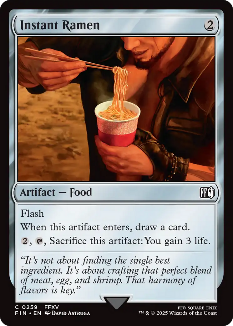 Instant Ramen Card Image