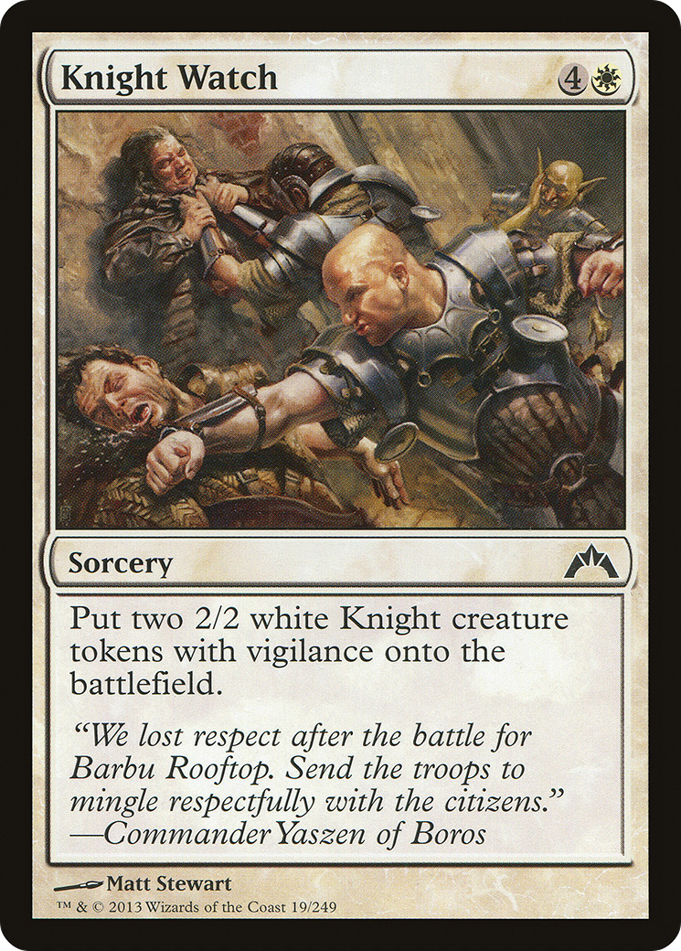 Knight Watch Card Image