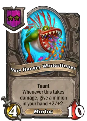 Very Hungry Winterfinner Card Image