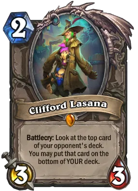 Clifford Lasana Card Image