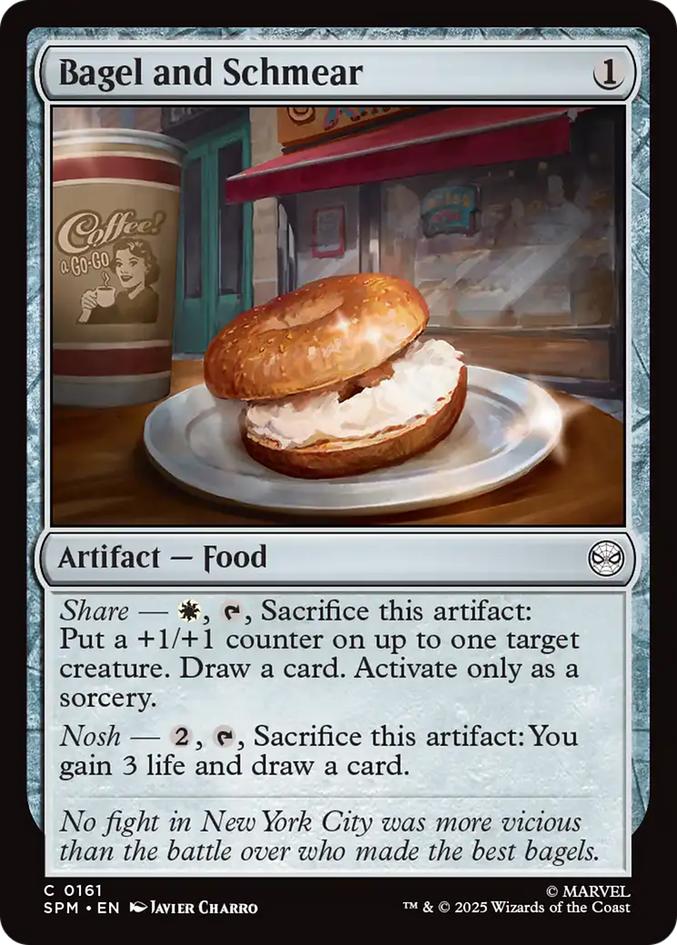 Bagel and Schmear Card Image