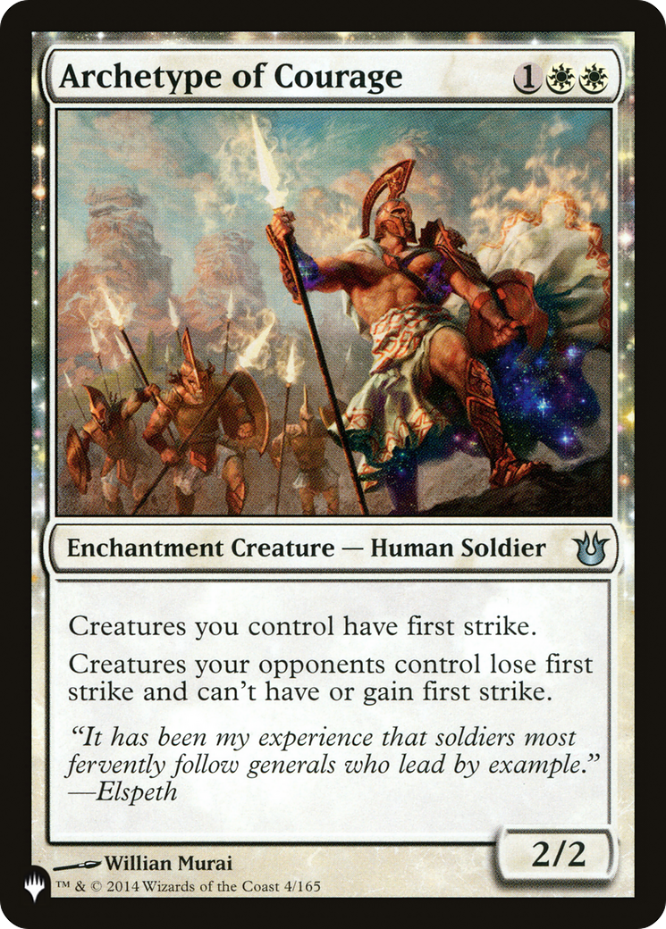 Archetype of Courage Card Image