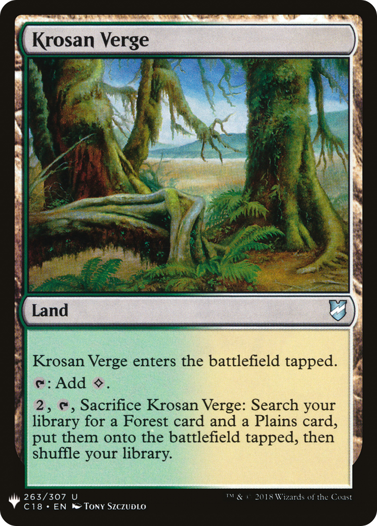 Krosan Verge Card Image