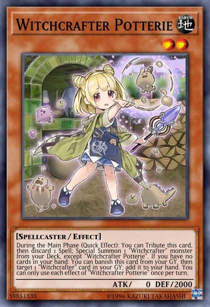 Witchcrafter Potterie Card Image