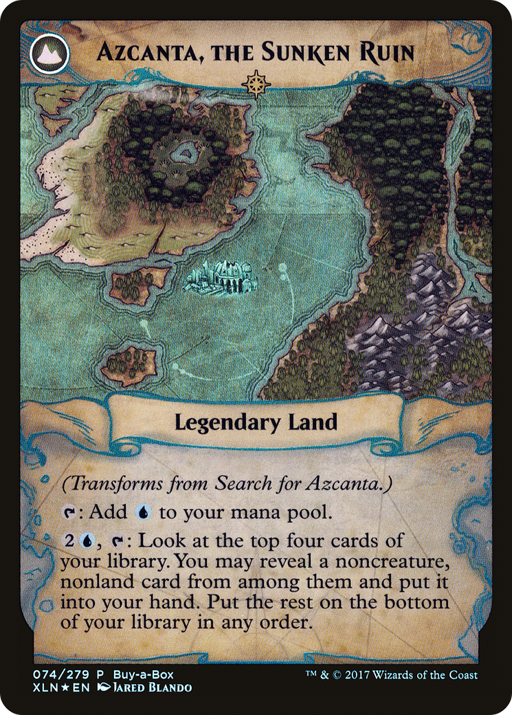 Search for Azcanta // Azcanta, the Sunken Ruin Card Image