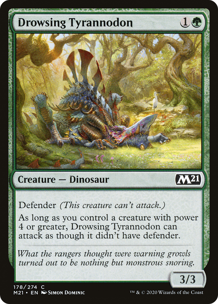 Drowsing Tyrannodon Card Image