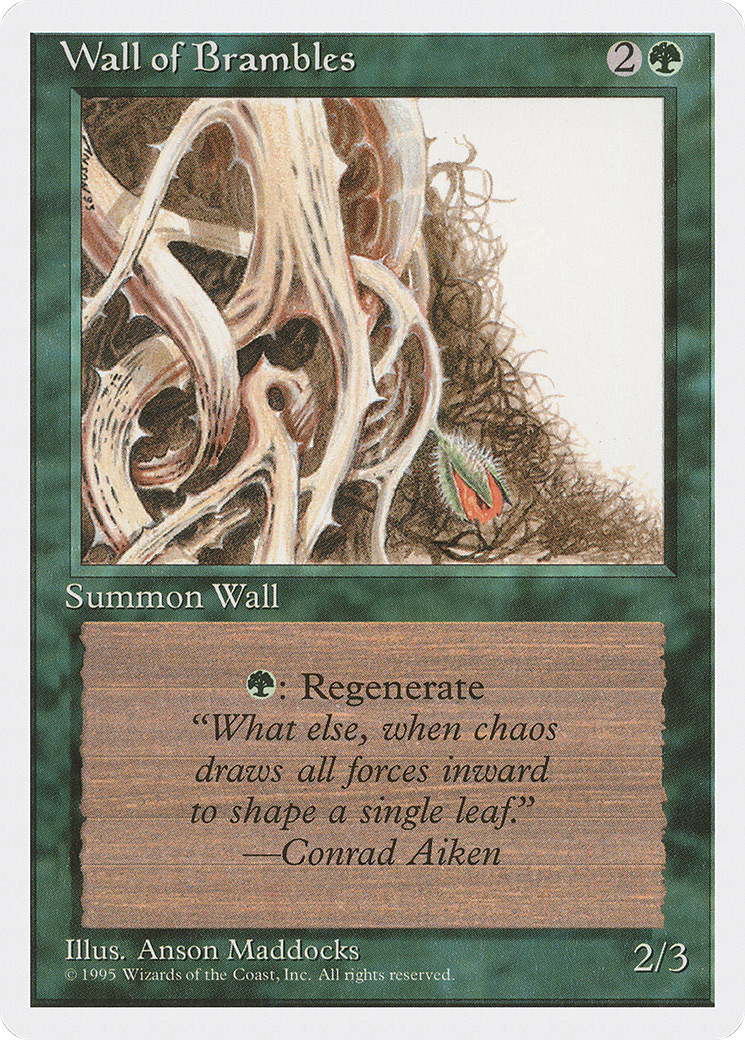 Wall of Brambles Card Image