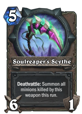 Soulreaper's Scythe Card Image