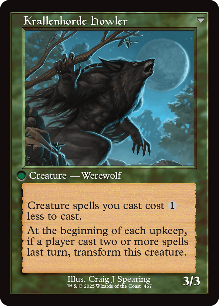 Duskwatch Recruiter // Krallenhorde Howler Card Image