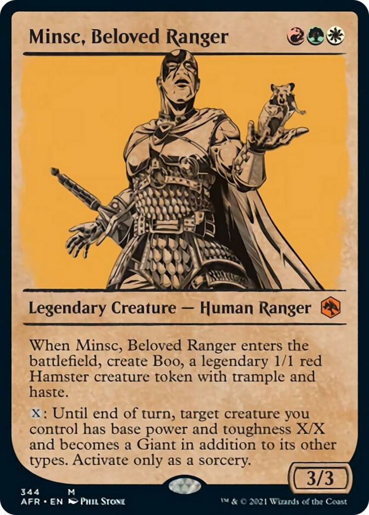 Minsc, Beloved Ranger Card Image