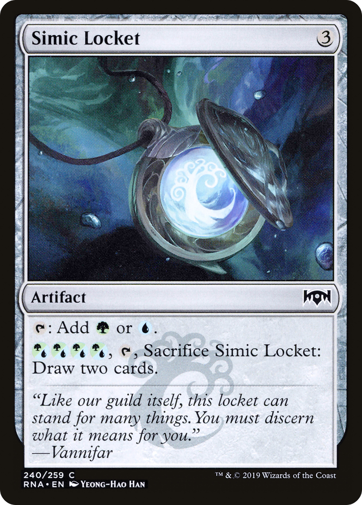 Simic Locket Card Image