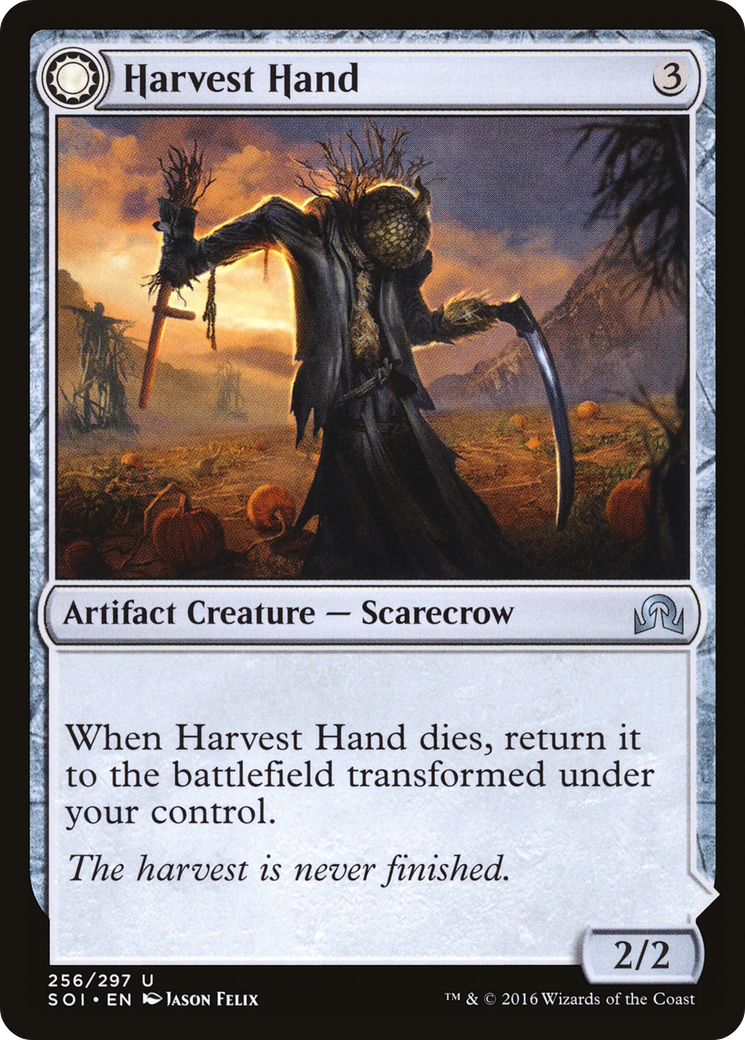 Harvest Hand // Scrounged Scythe Card Image