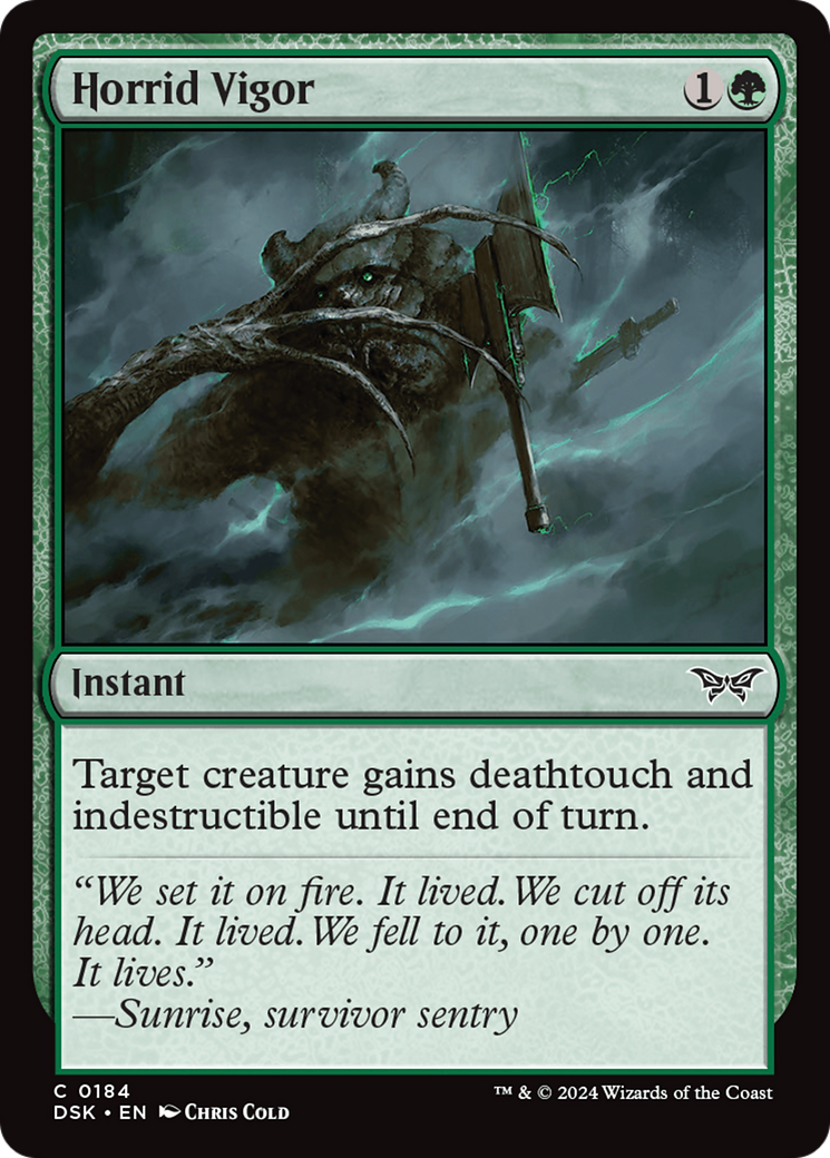 Horrid Vigor Card Image