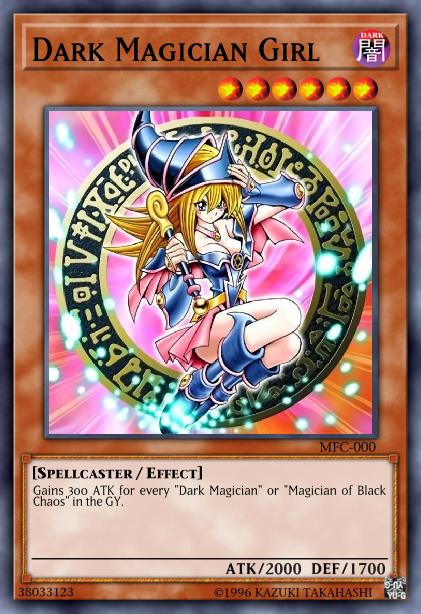 Dark Magician Girl Yu-Gi-Oh Card, Art 3