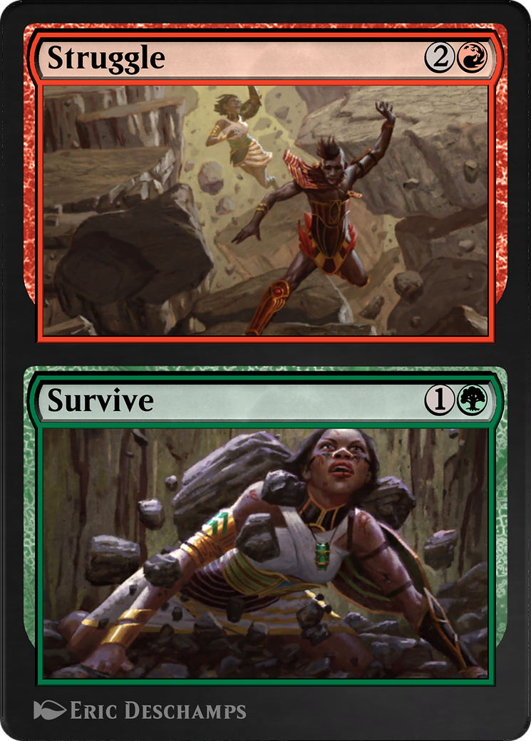 Struggle // Survive Card Image