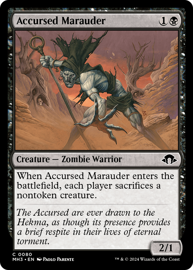 Accursed Marauder Card Image