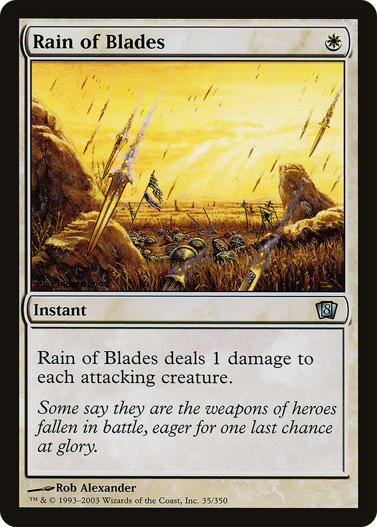 Rain of Blades Card Image