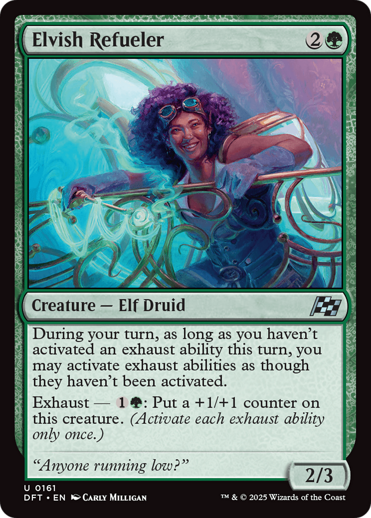 Elvish Refueler Card Image