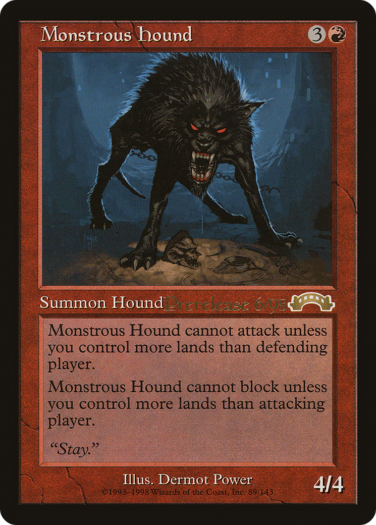 Monstrous Hound Card Image