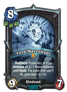 Lord Marrowgar Signature Card Image