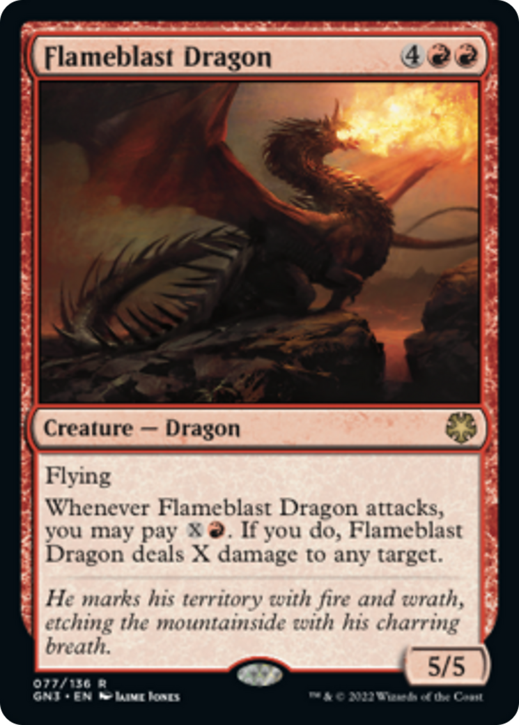 Flameblast Dragon Card Image