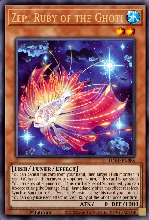 Zep, Ruby of the Ghoti Card Image