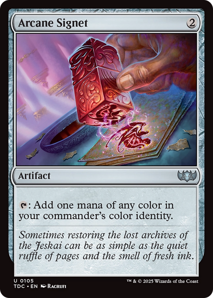 Arcane Signet Card Image