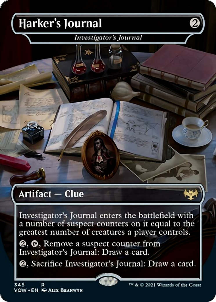 Investigator's Journal Card Image