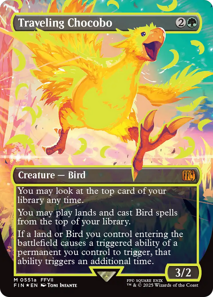 Traveling Chocobo Card Image