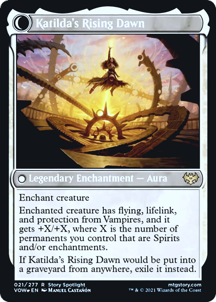 Katilda, Dawnhart Martyr // Katilda's Rising Dawn Card Image