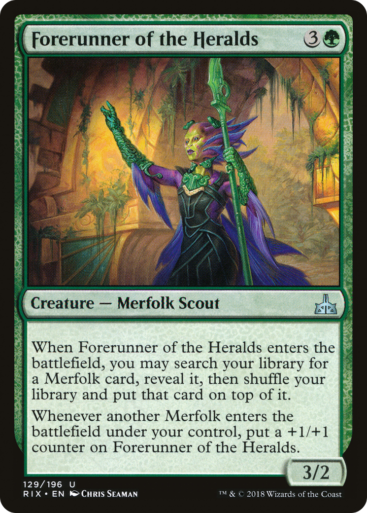 Forerunner of the Heralds Card Image