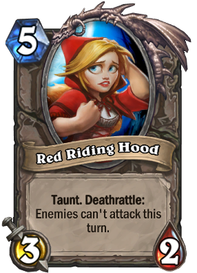 Red Riding Hood Card Image