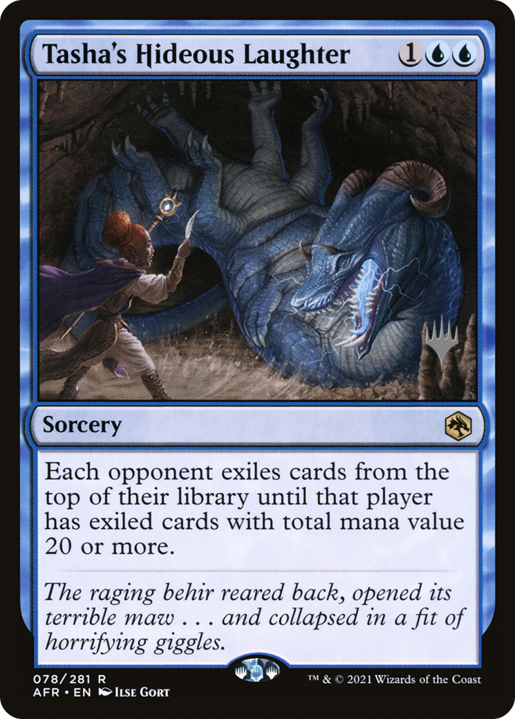 Tasha's Hideous Laughter Card Image