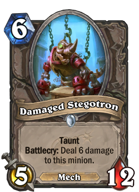 Damaged Stegotron Card Image