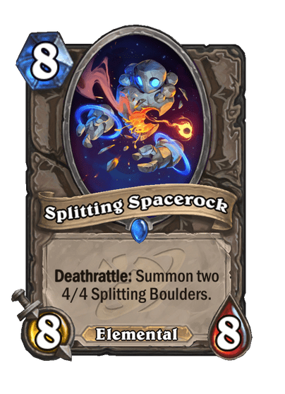 Splitting Spacerock Card Image