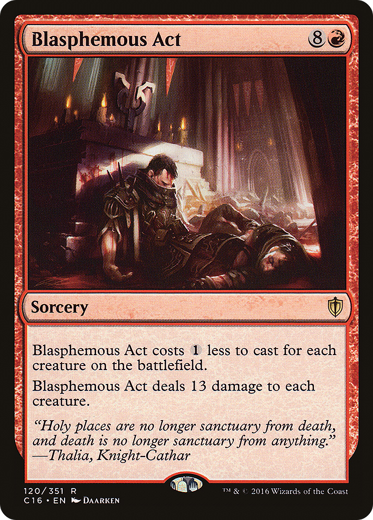 Blasphemous Act Card Image
