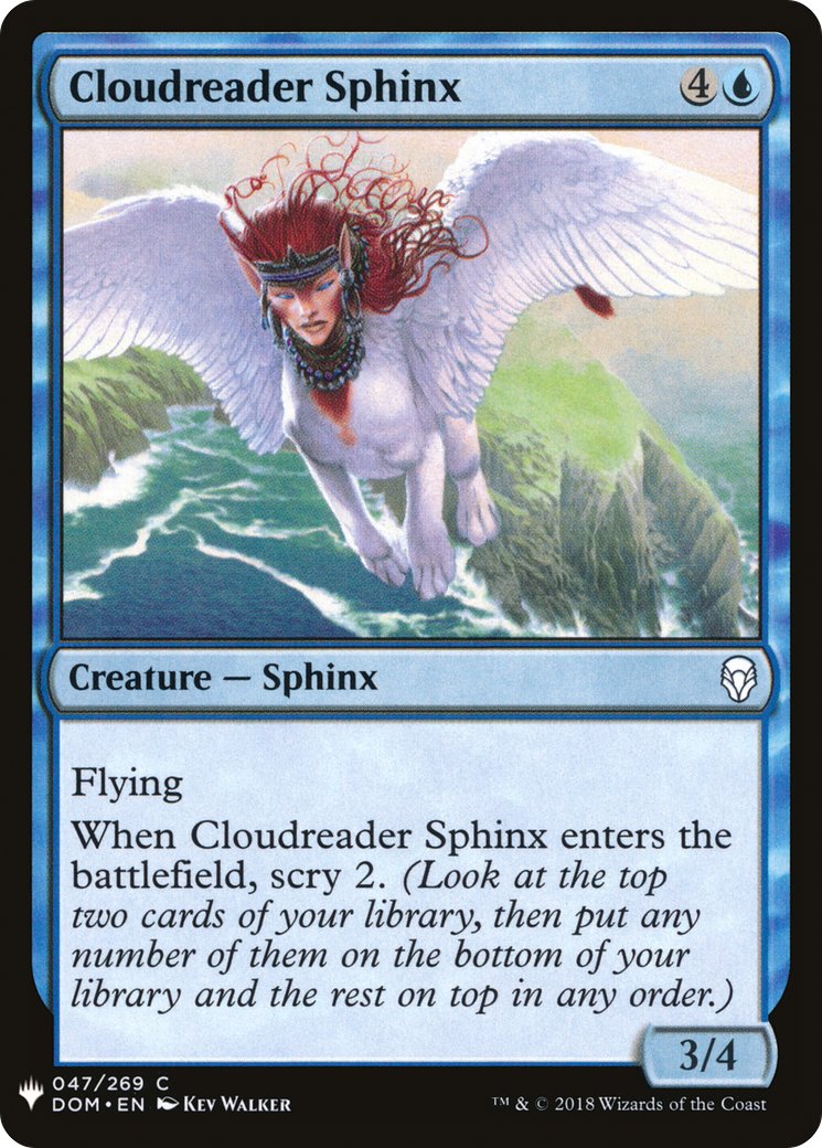 Cloudreader Sphinx Card Image
