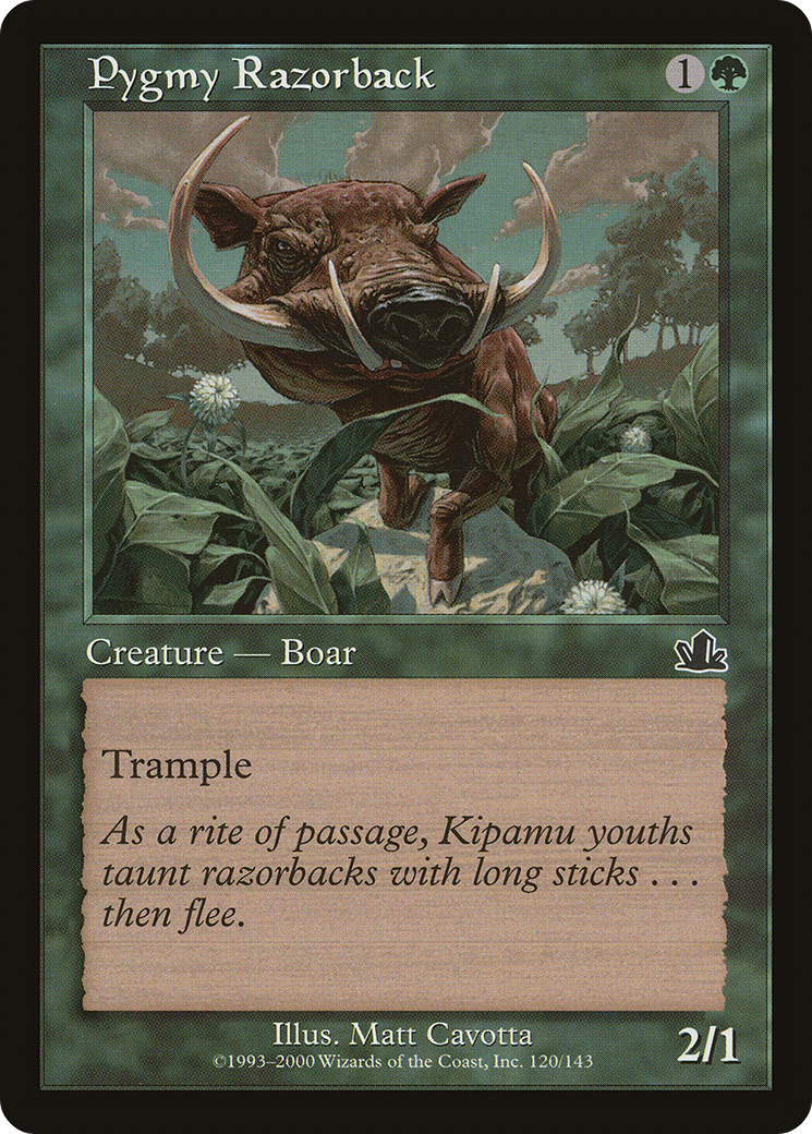 Pygmy Razorback Card Image