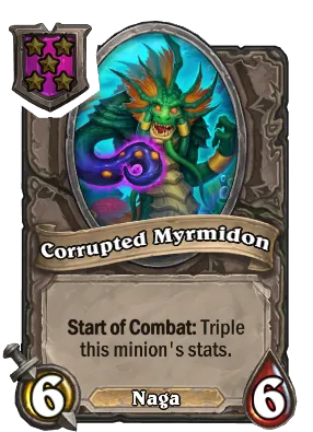 Corrupted Myrmidon - Hearthstone Cards - Out of Games